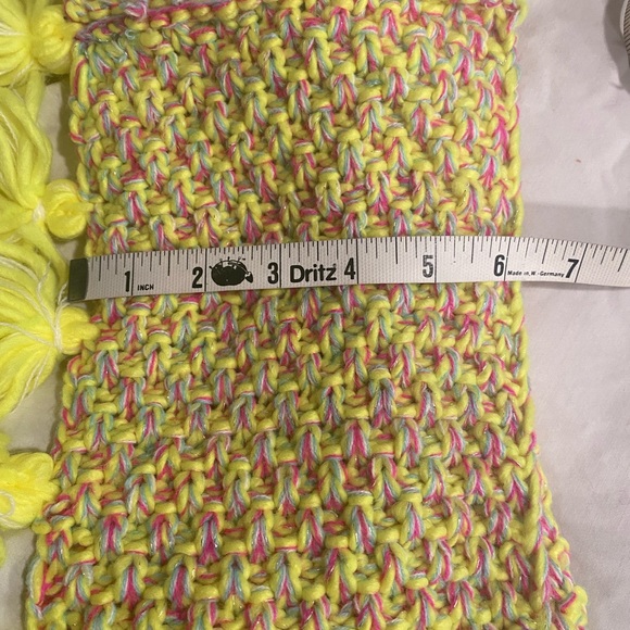 Gifted.  Not for sale Toby Match Set Pom Headband Tassel Infinity Scarf 4-14 - Picture 4 of 13